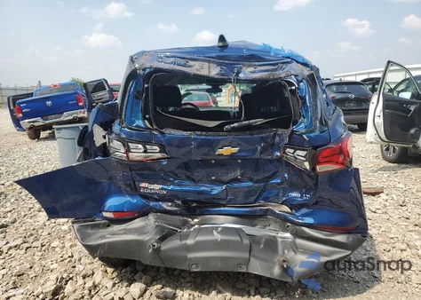 2022 Chevrolet Equinox Lt из США, поврежденный, VIN 3GNAXUEV9NS205903